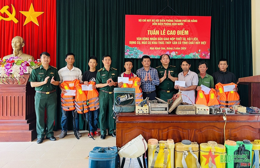 Bộ đội Biên phòng thành phố Đà Nẵng: Chung tay bảo vệ biên giới biển bình yên, phát triển