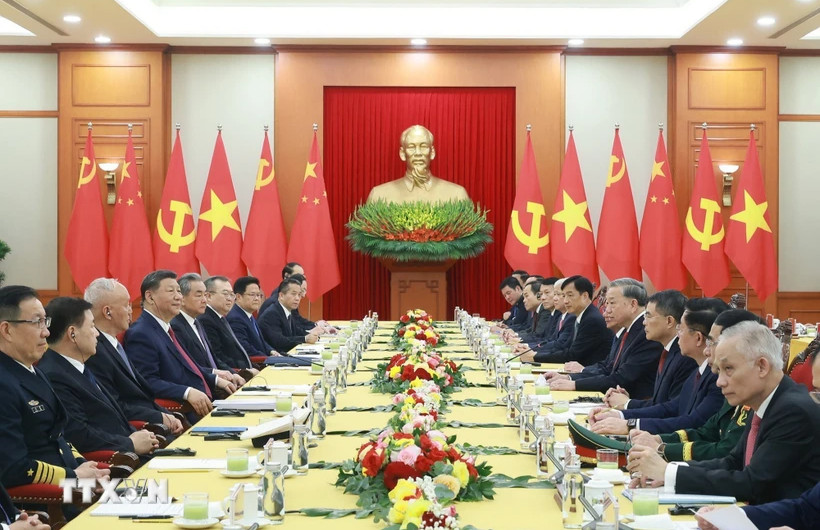 Tổng Bí thư Tô Lâm hội đàm với Tổng Bí thư, Chủ tịch nước Trung Quốc Tập Cận Bình