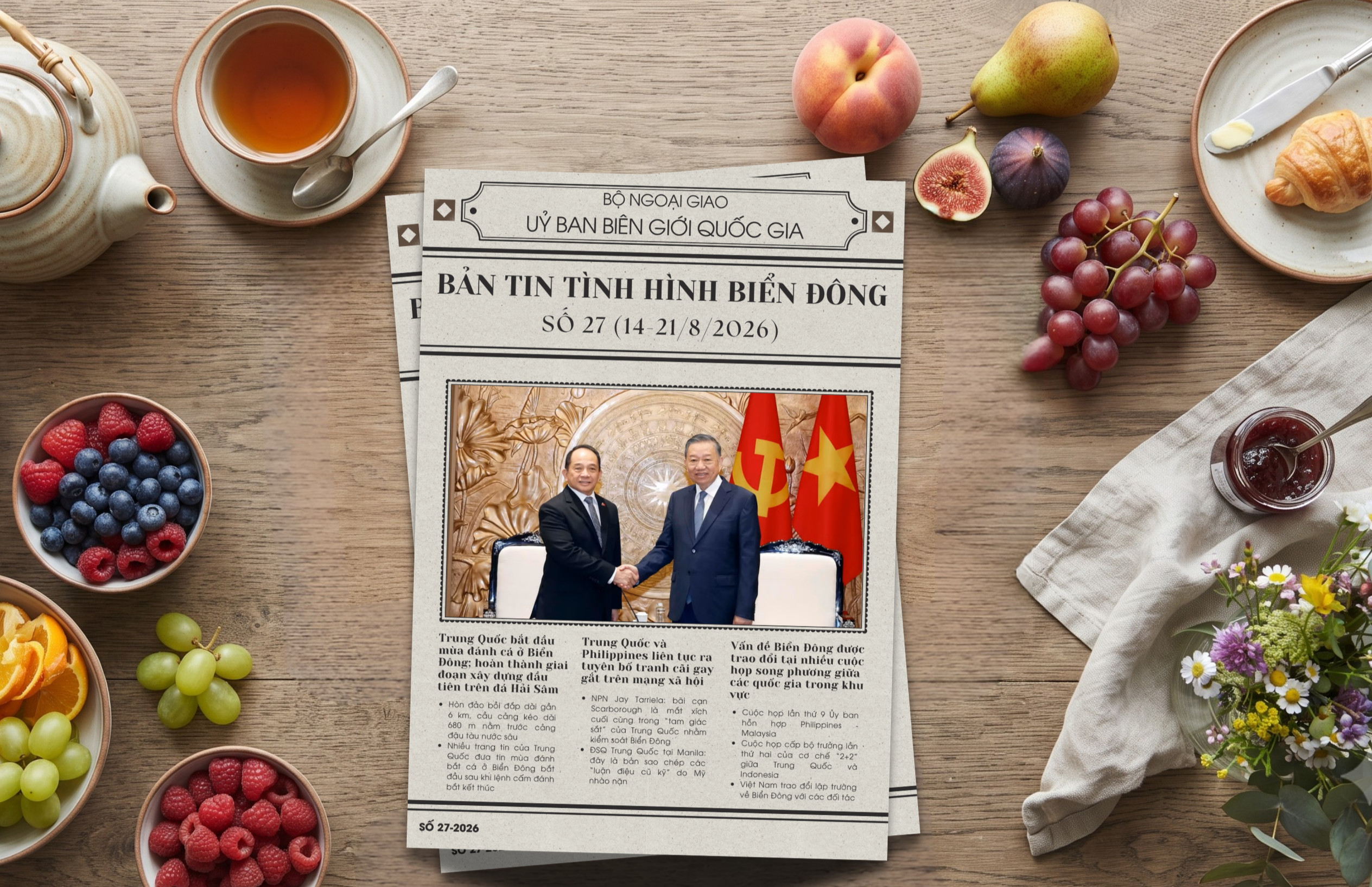 BẢN TIN TÌNH HÌNH BIỂN ĐÔNG NGÀY 14-21/8/2026 (SỐ 27)
