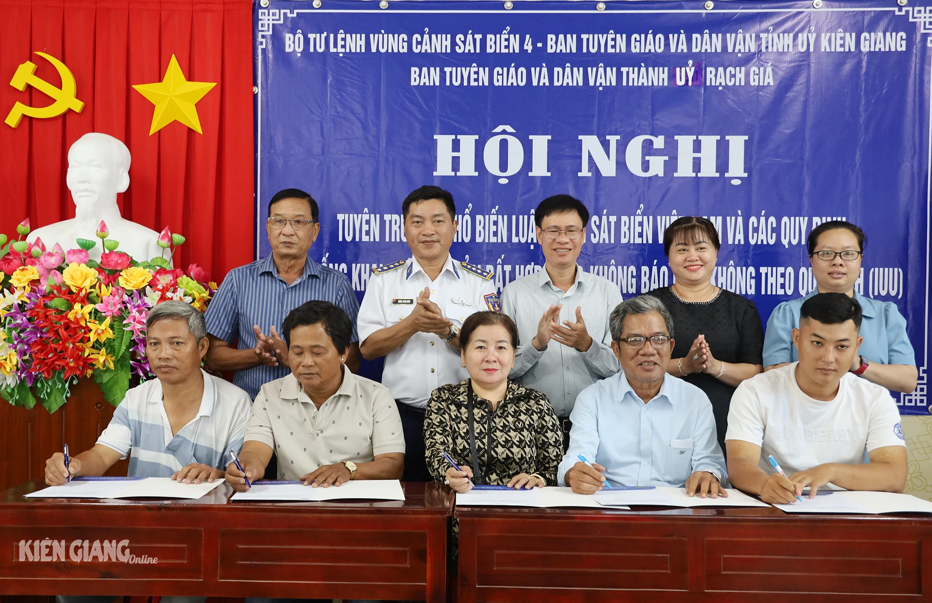 Tuyên truyền chống khai thác IUU tại TP. Rạch Giá