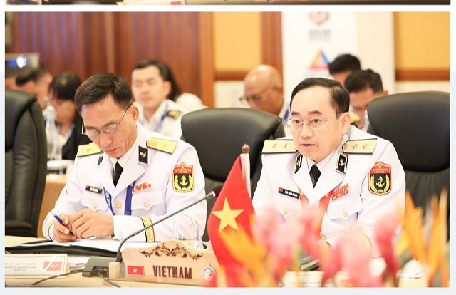   Phó Đô đốc Trần Thanh Nghiêm dự Hội nghị Tư lệnh Hải quân các nước ASEAN lần thứ 19