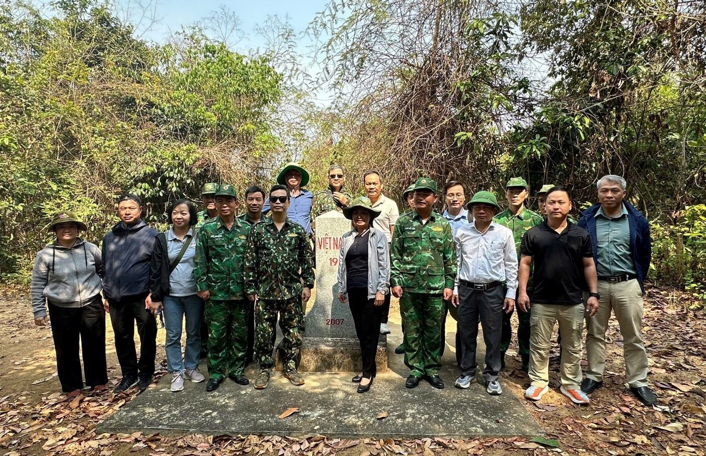 Kiểm tra công tác quản lý, bảo vệ đường biên, mốc giới tại các tỉnh Kon Tum, Gia Lai và Đắk Nông