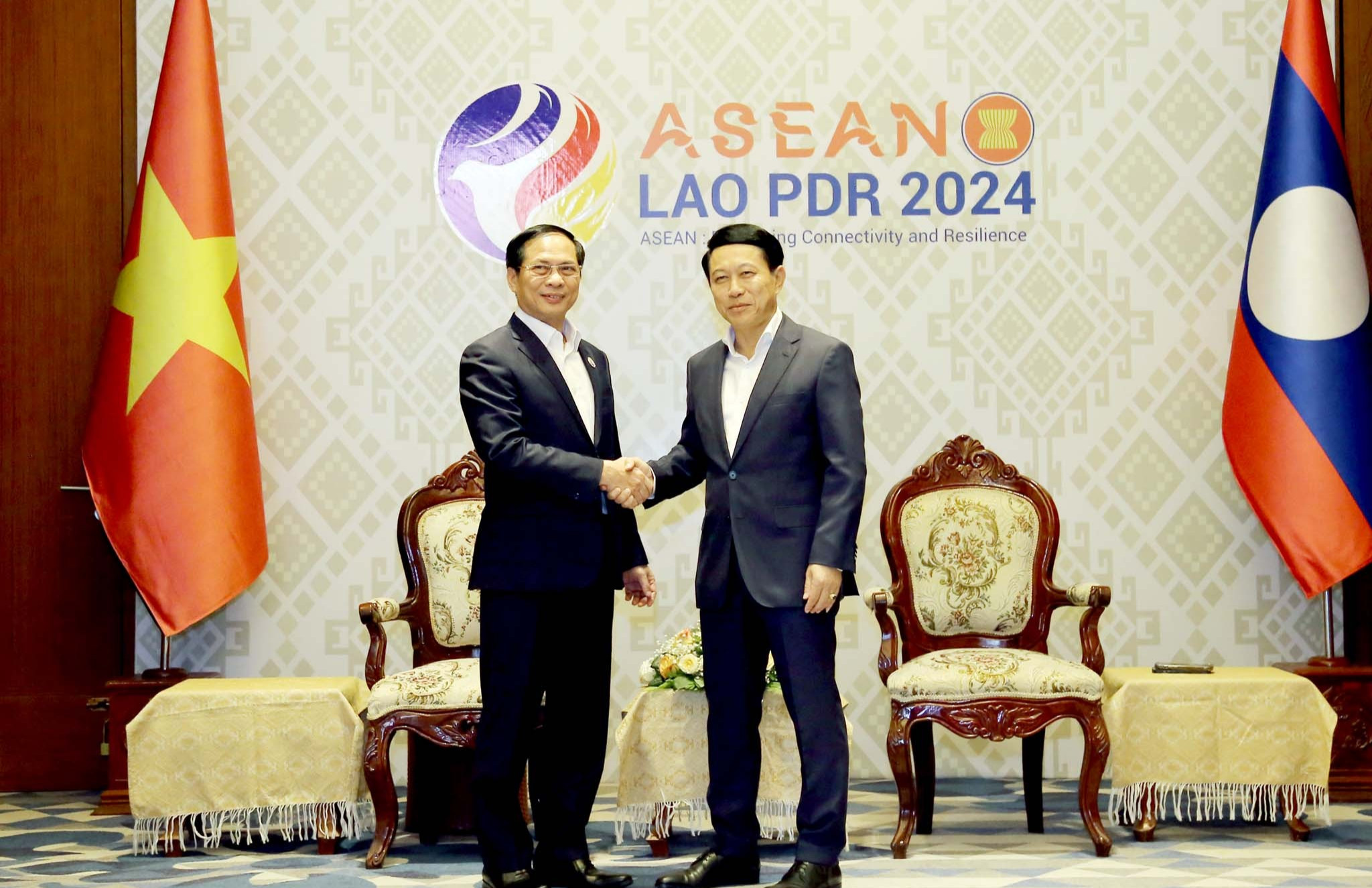 Việt Nam ủng hộ và hỗ trợ Lào trong công tác đảm nhiệm vai trò Chủ tịch ASEAN