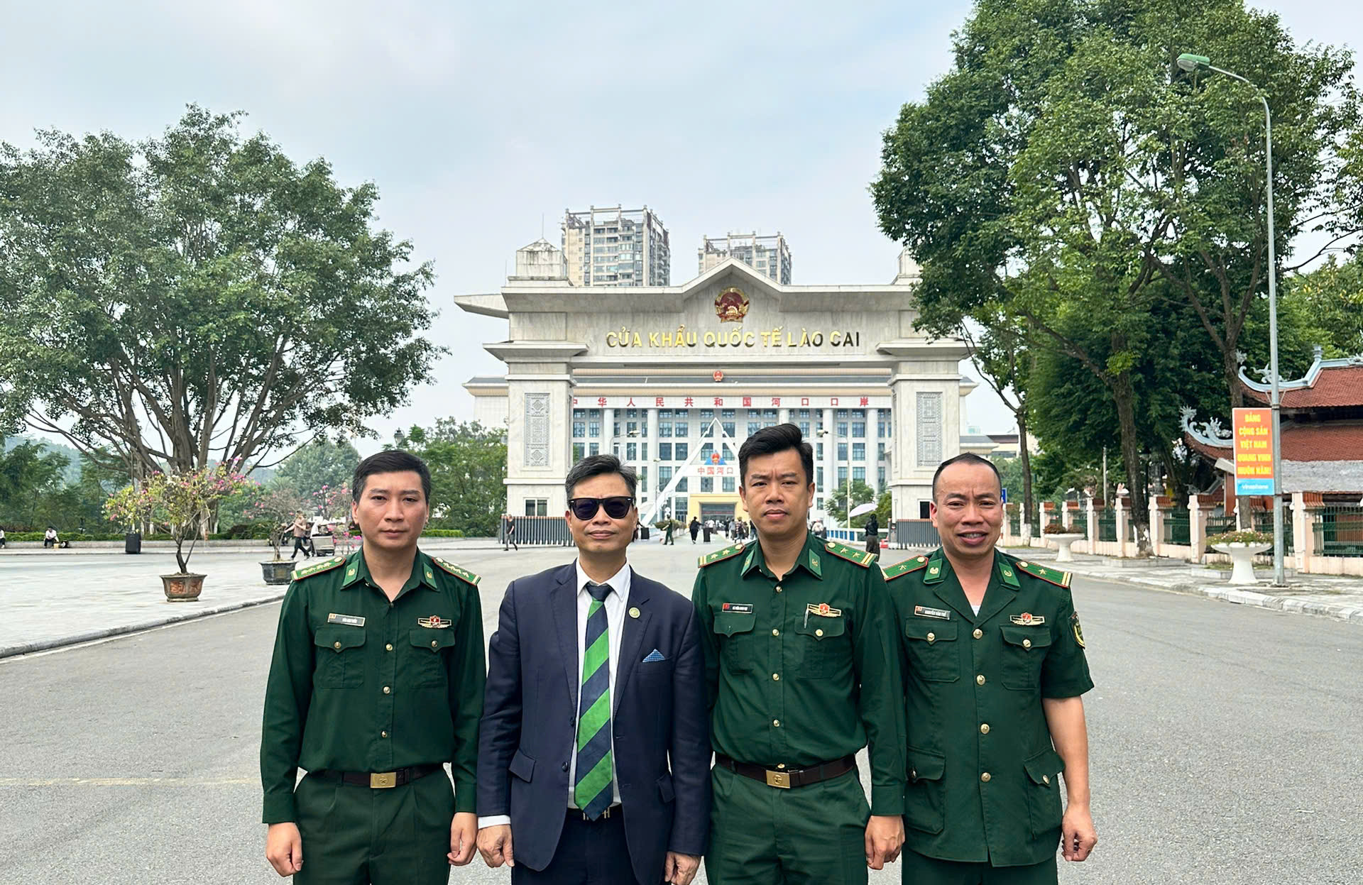  Chủ nhiệm Ủy ban Biên giới quốc gia thăm và làm việc với Đồn Biên phòng cửa khẩu quốc tế Lào Cai