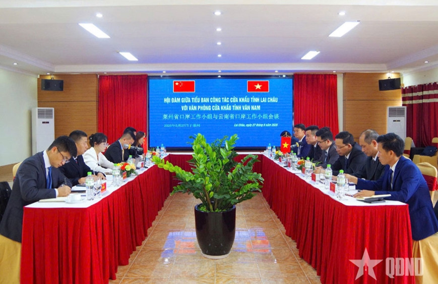 Lai Châu: Hội đàm với Văn phòng hợp tác cửa khẩu tỉnh Vân Nam