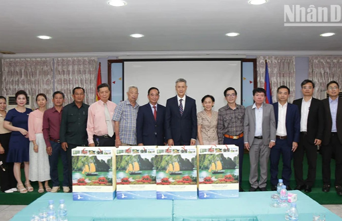 Đại sứ quán Việt Nam tại Campuchia chúc Tết Chol Chnam Thmey cộng đồng gốc Việt tại Campuchia