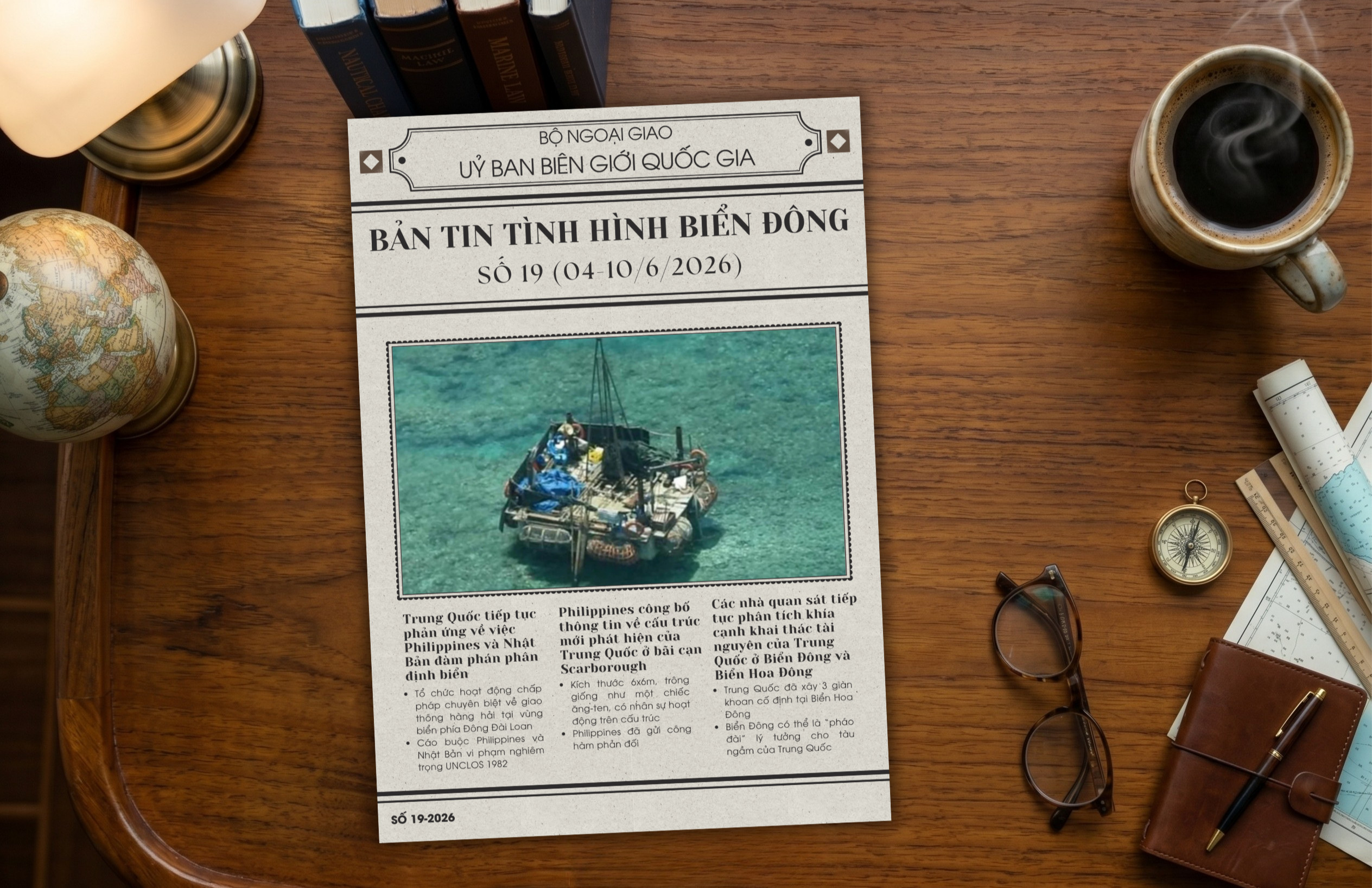 BẢN TIN TÌNH HÌNH BIỂN ĐÔNG NGÀY 04-10/6/2026 (SỐ 19)