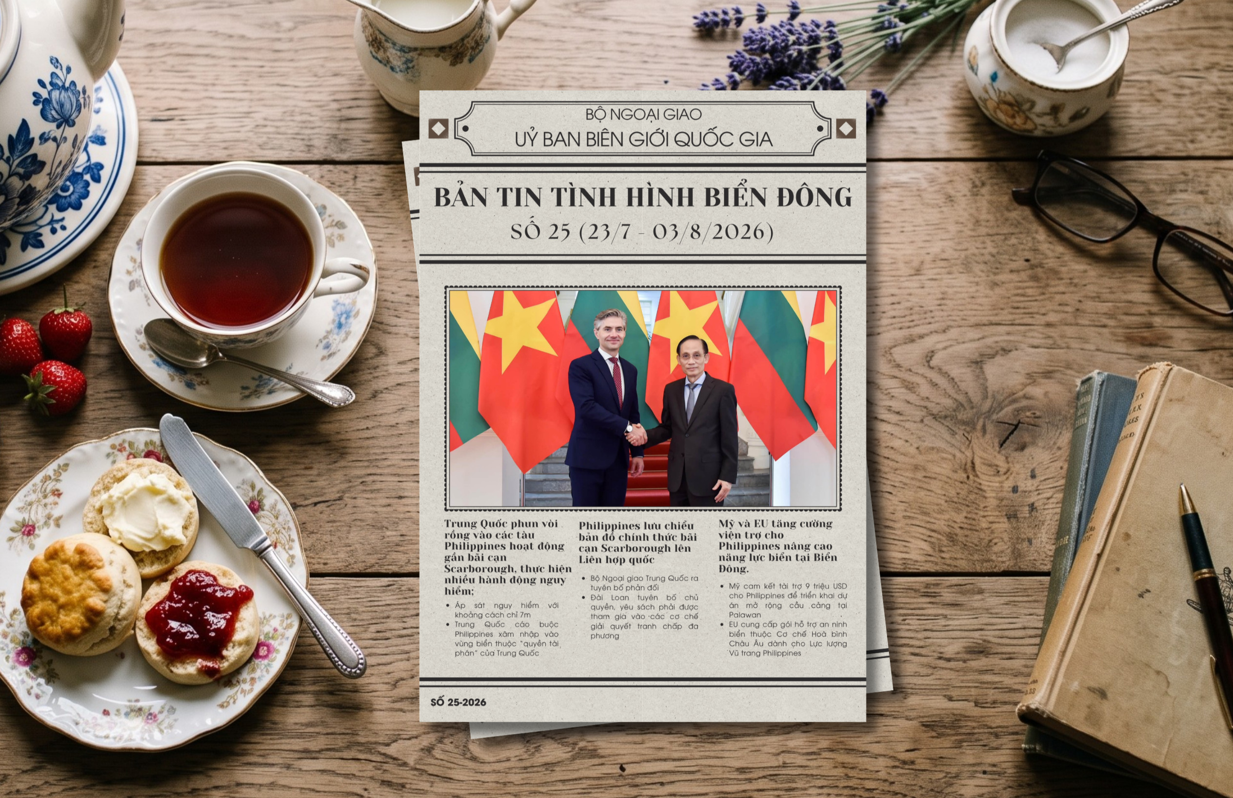 BẢN TIN TÌNH HÌNH BIỂN ĐÔNG NGÀY 23/7 - 03/8/2026 (SỐ 25)